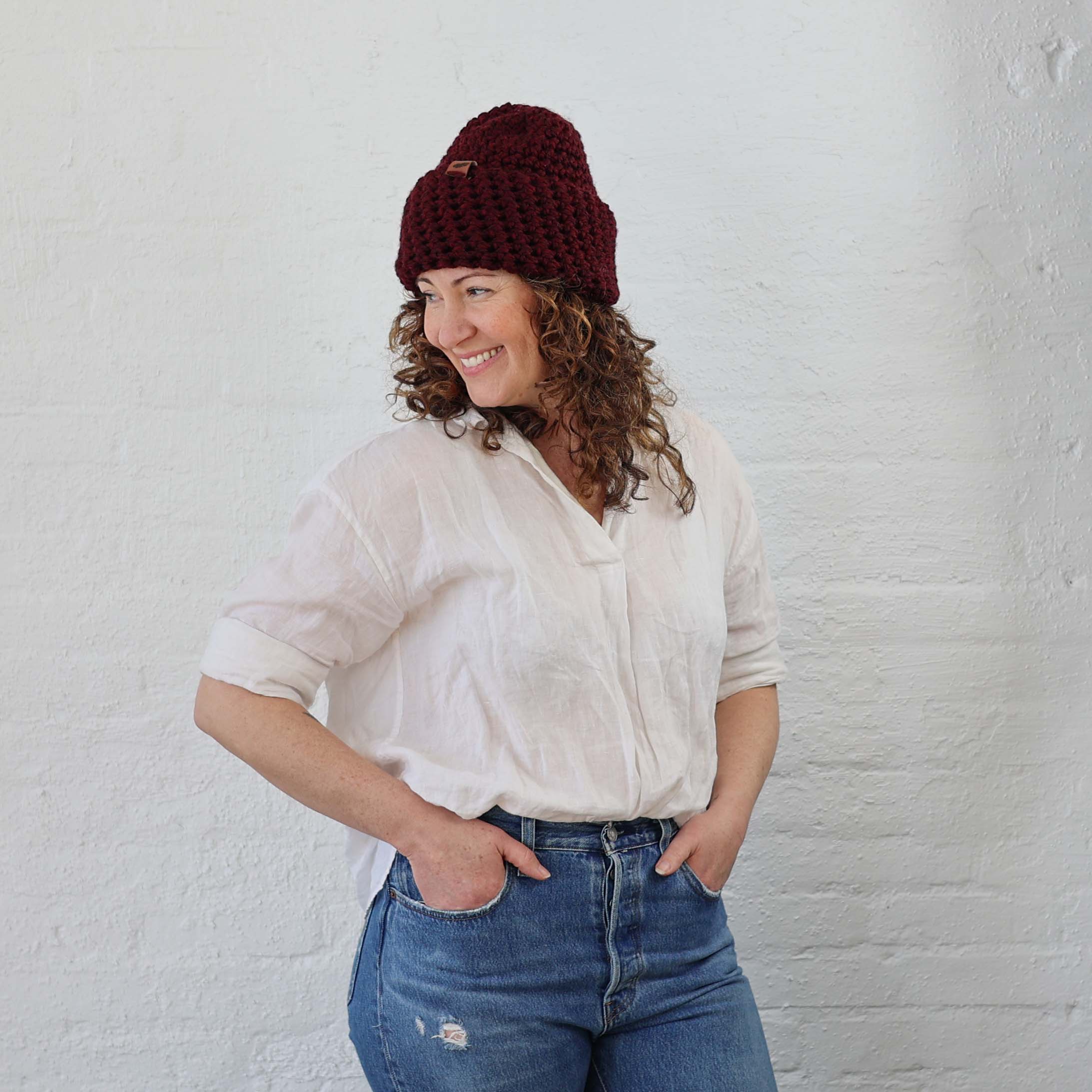 Beanie PLUM