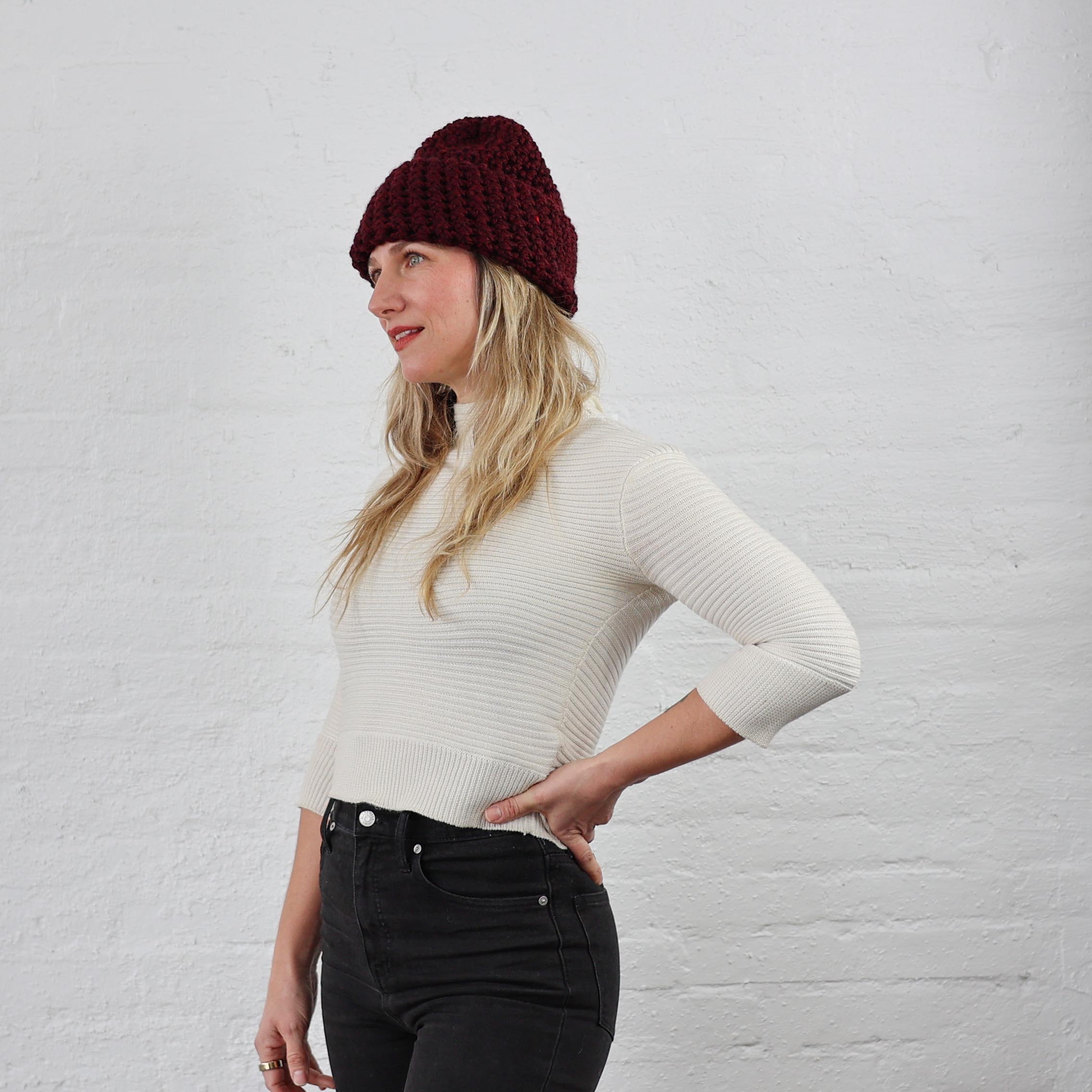 Beanie PLUM