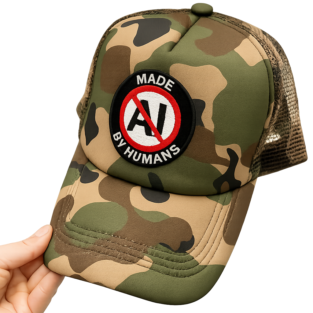 North Ferry Hats offers Trucker Caps for Pride and Protest Rallies that #TaxTheRich and Anti AI