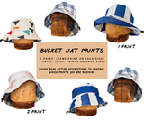 Bucket Hat - Blue Stripe