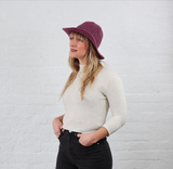 North Ferry Hat in new Amaranth Aster Purple 