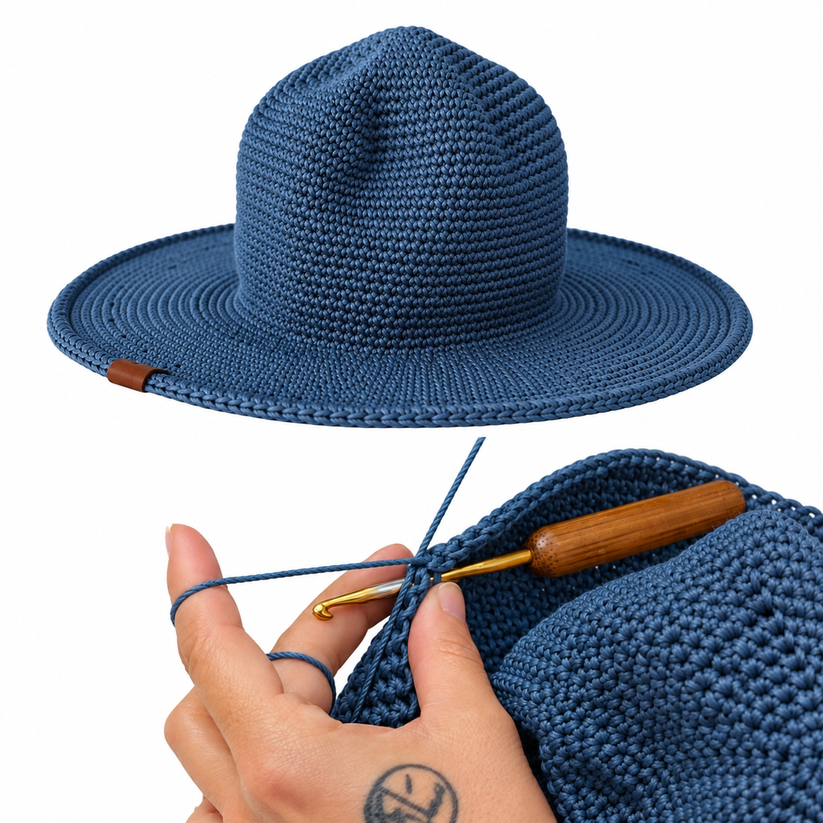 CROCHET PATTERN: Sun Hat