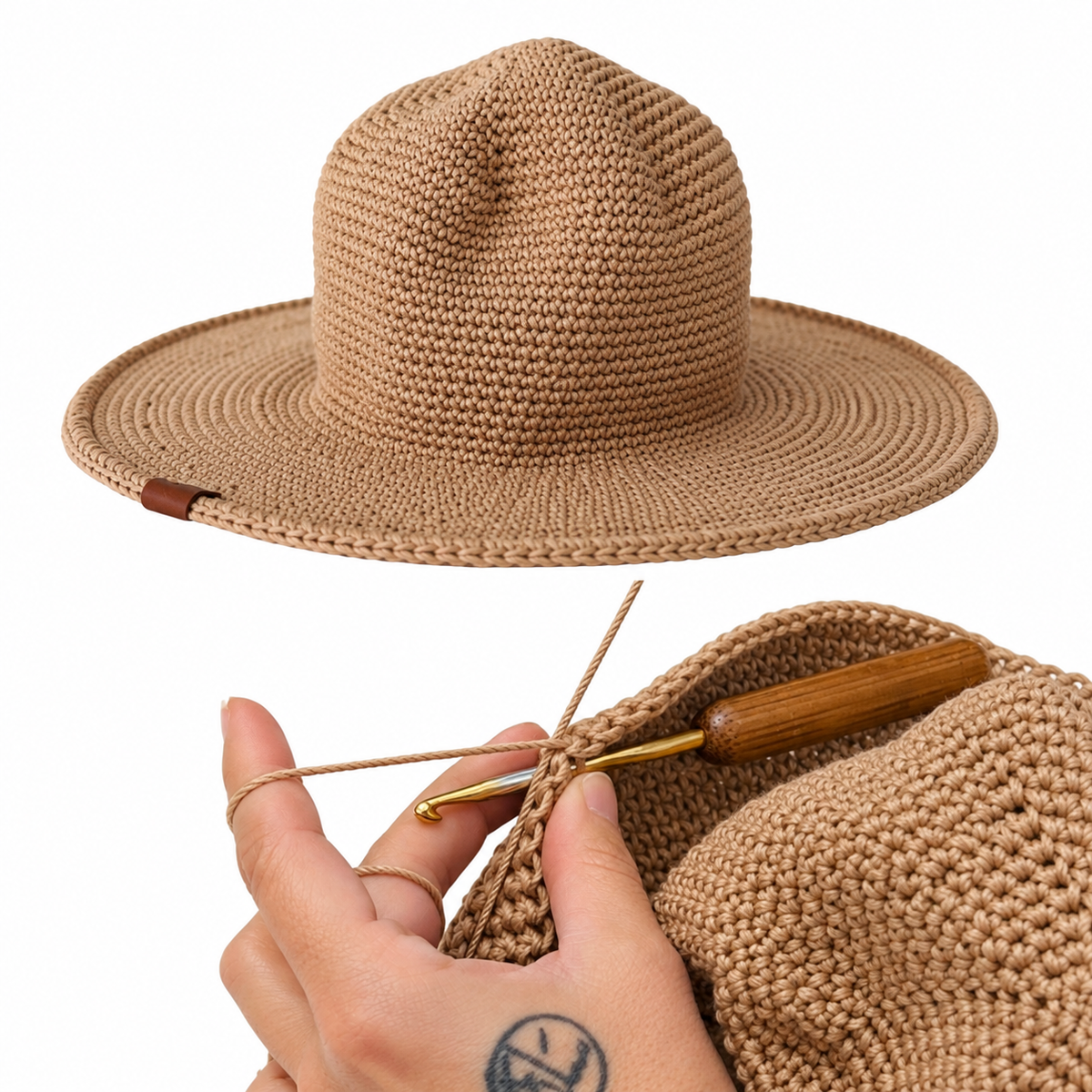 CROCHET PATTERN: Sun Hat