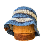 Striped Crochet Bucket Hat