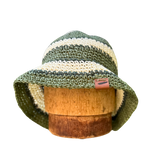 Striped Crochet Bucket Hat