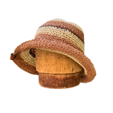 Striped Crochet Bucket Hat