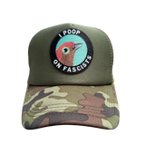 I Poop on Fascists Baseball Cap