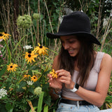 Packable Sun Hat Ash