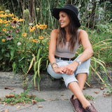 Packable Sun Hat Ash