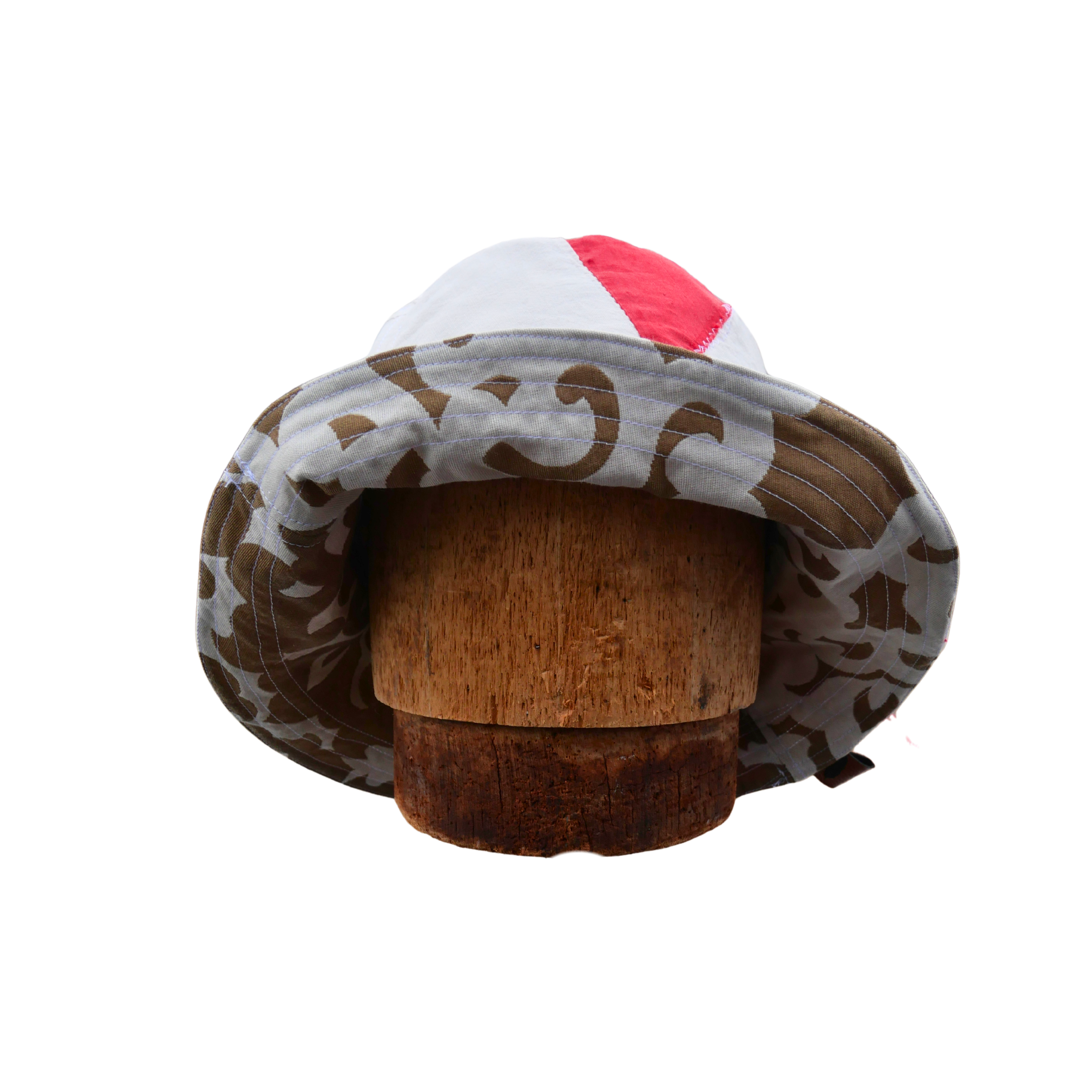 Handmade Sewn from Upcycled Fabrics Reversible Bucket Hats using outdoor Utilitarian canvas, camping fabrics and making them into stylish, fits all sizes, all seasonal PACKABLE Sun hats