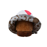 Handmade Sewn from Upcycled Fabrics Reversible Bucket Hats using outdoor Utilitarian canvas, camping fabrics and making them into stylish, fits all sizes, all seasonal PACKABLE Sun hats