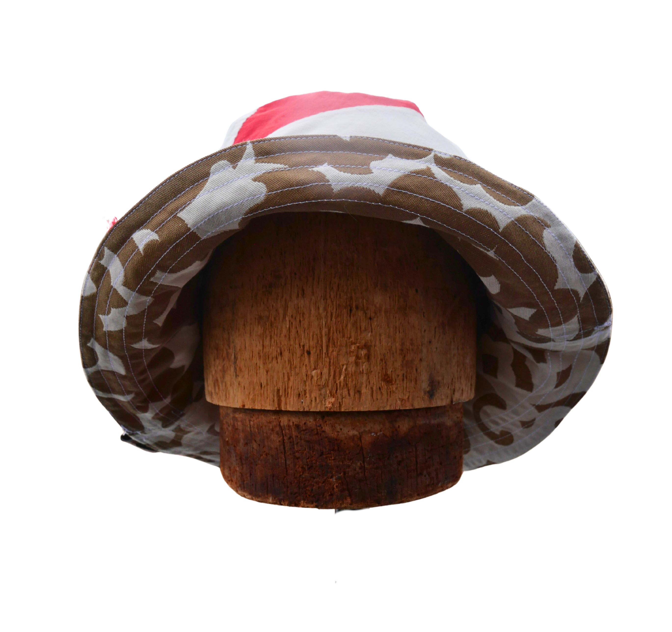 Bucket Hats with Reversible Printed Fabrics Waterproof and Fits all Sizes Paisley Prints, Cotton Fabrics, 