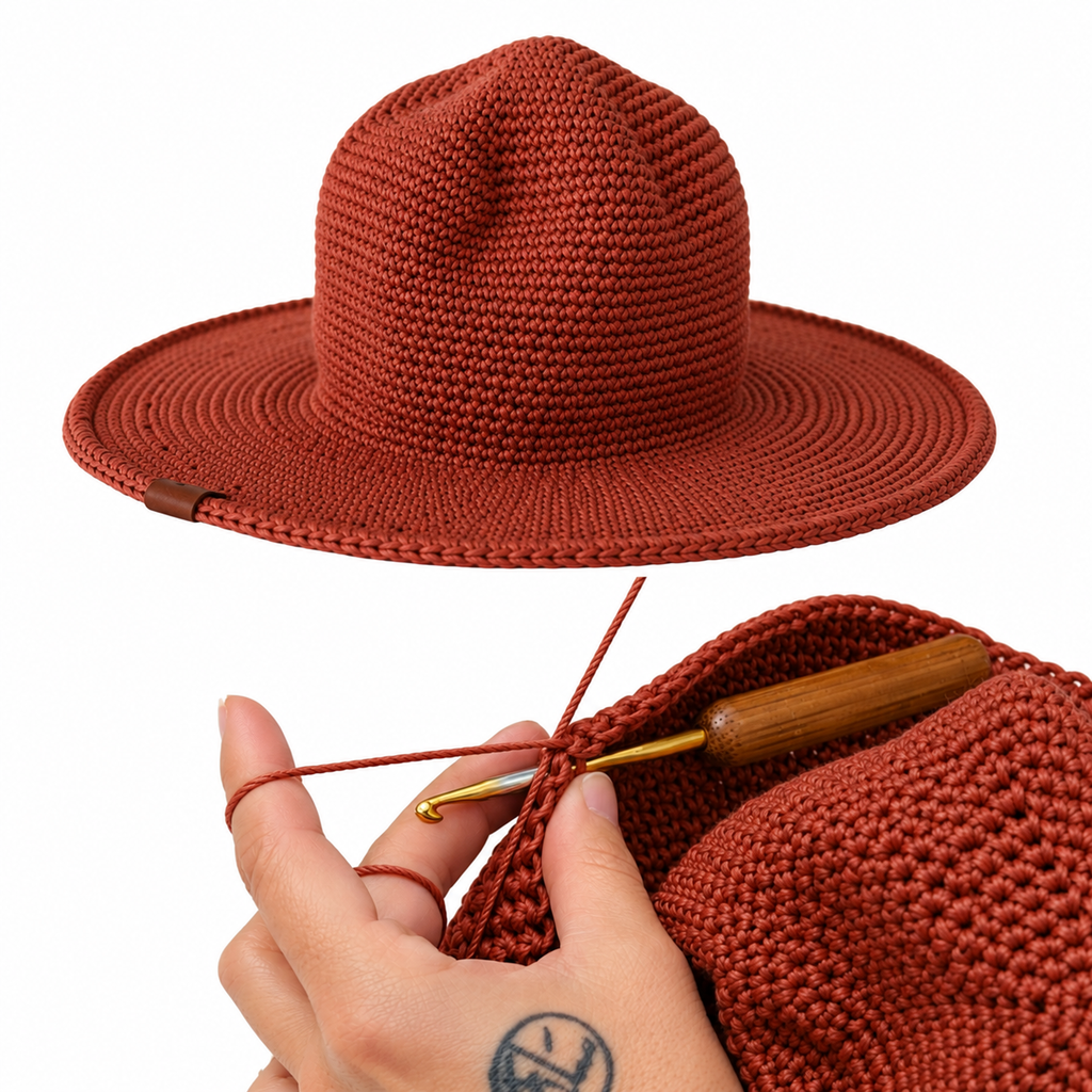 CROCHET PATTERN: Sun Hat