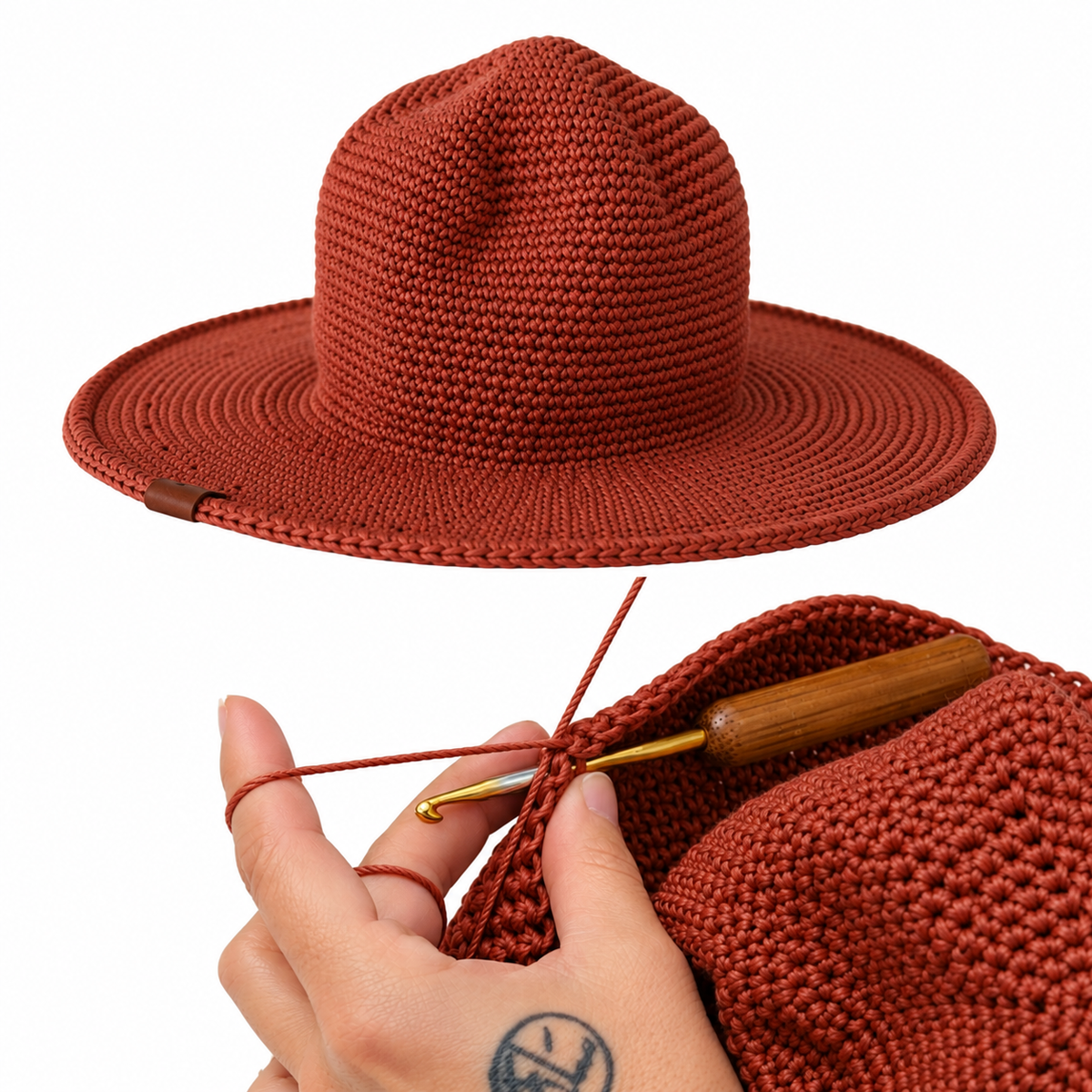CROCHET PATTERN: Sun Hat