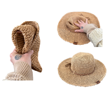 Packable "Straw" Hat