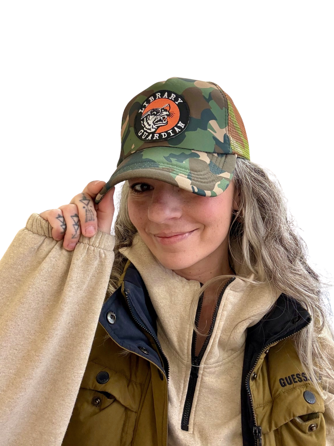 Library Guardian Trucker Cap