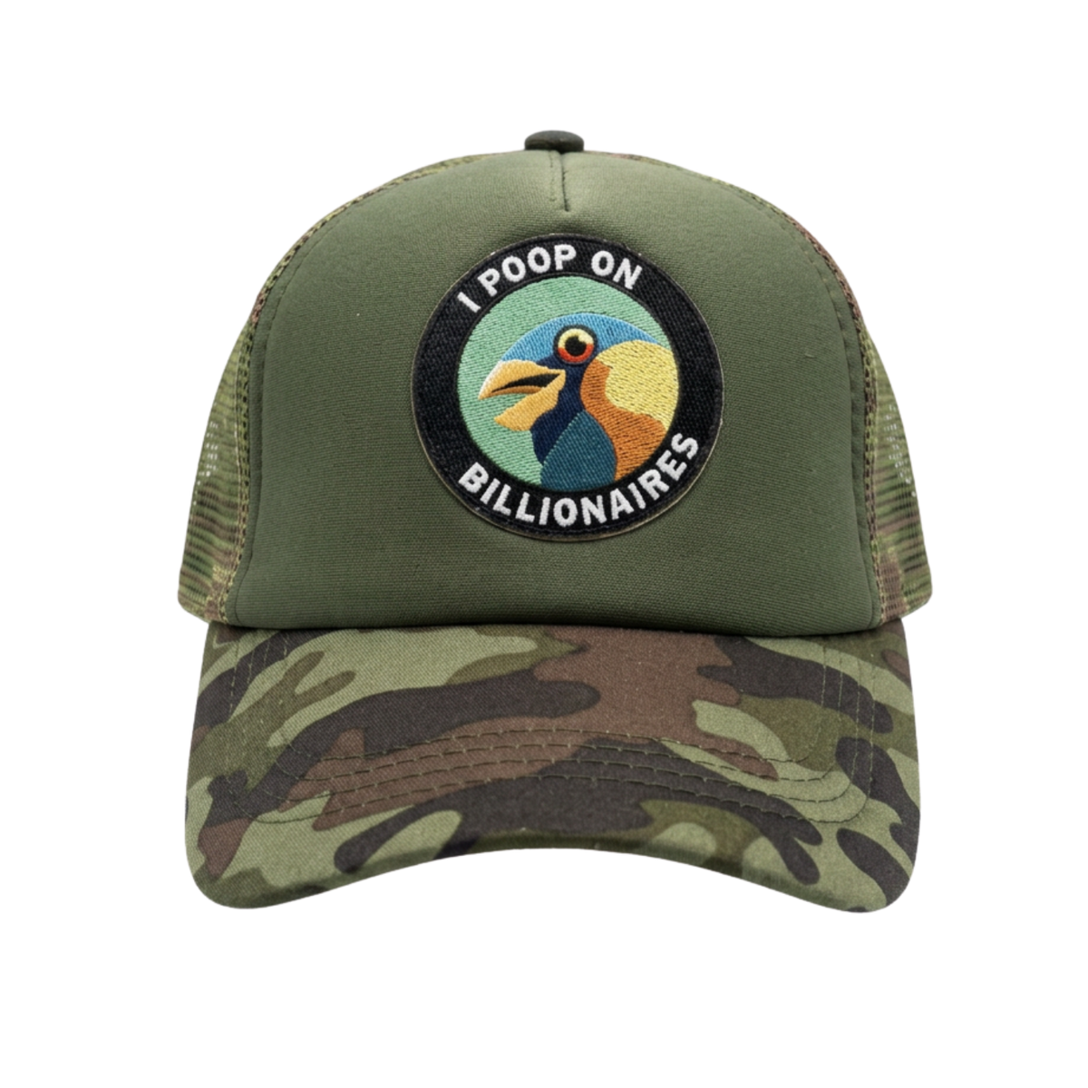 I Poop on Billionaires Trucker Cap