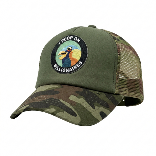 I Poop on Billionaires Trucker Cap