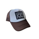 ABOLISH ICE Hats Black and Brown Trucker Hats