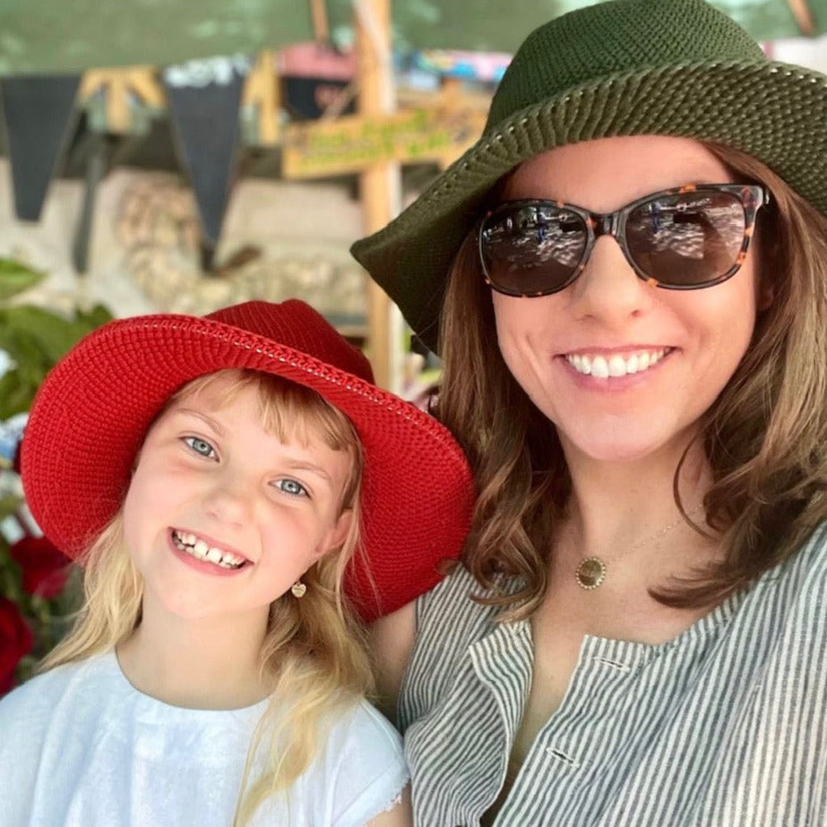 CROCHET PATTERN: Kids Sun Hat